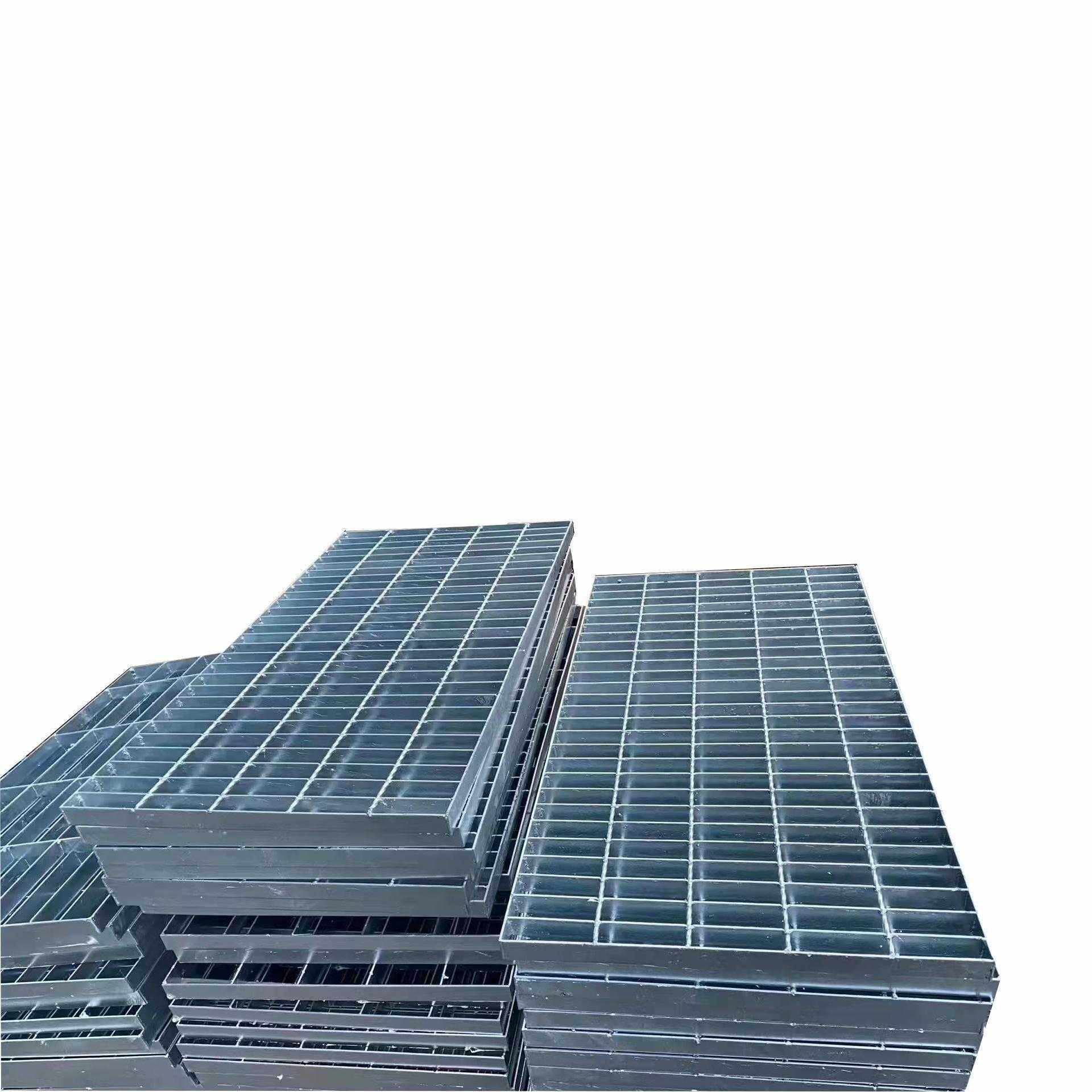 q235扁钢热镀锌钢格栅G253/30/100踏步格栅板污水处理厂钢格板,基础建材,排水沟槽/盖板,淘宝优惠券,粉丝福利购,淘宝优惠卷