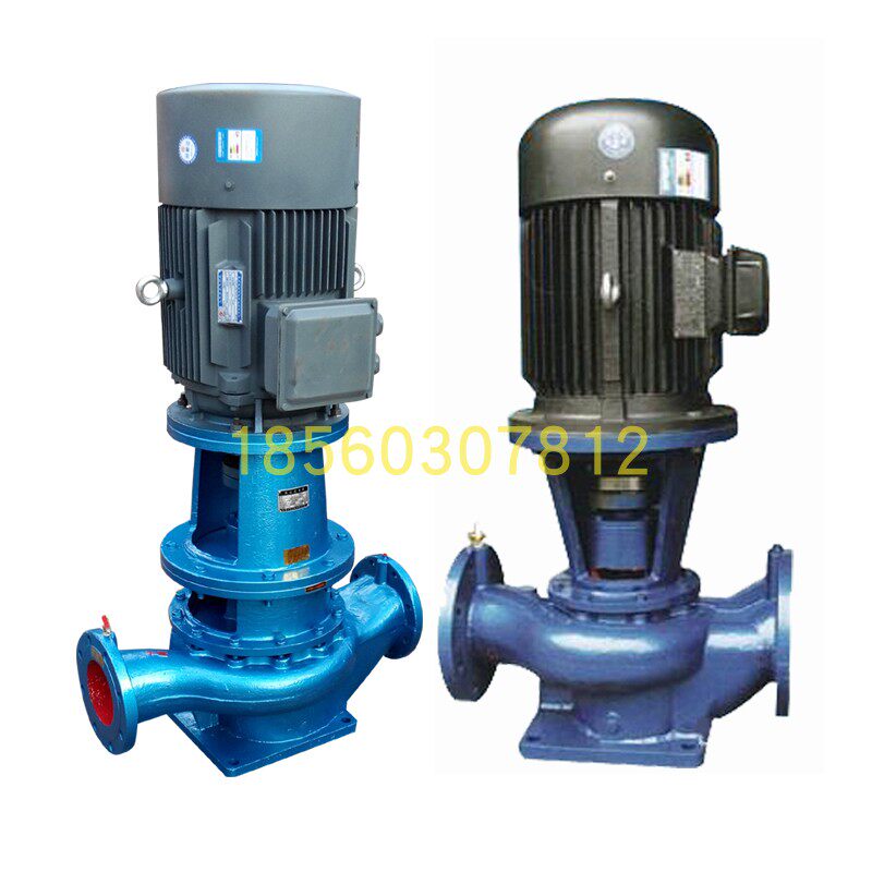 ISG65-250管道增压泵 立式单级离心泵 消防加压工矿给排水 15kw