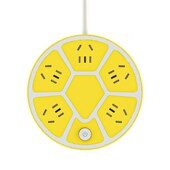 可伸缩收纳插座插排多功能学生宿舍带USB小夜灯家用接插线板带线