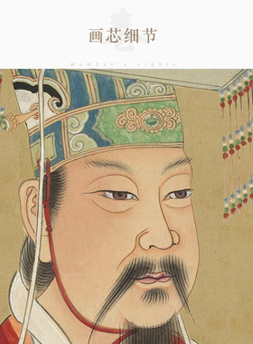 黄帝轩辕氏挂画 三皇五帝画像挂图 伏羲炎帝神农人物装饰画卷轴画