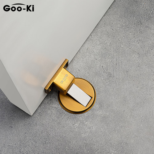 Goo-Ki/格奥琦 实心地板吸 卫生间强磁力强磁地吸 隐形门吸免打孔