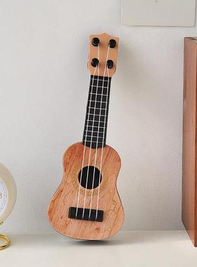 八音盒尤克里里覆古吉他音乐盒桌面小摆件卧室装饰品儿童生日礼物