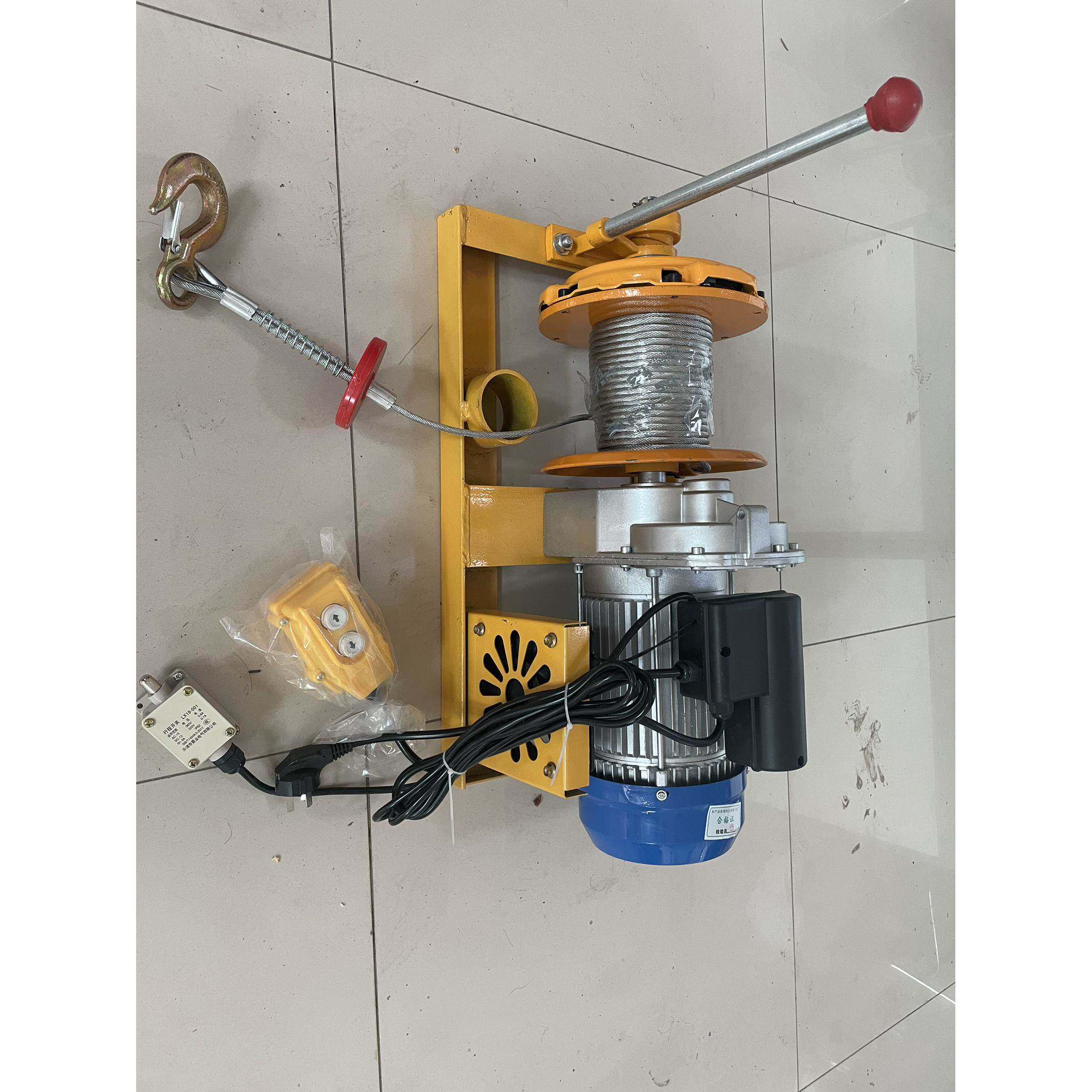 微型电动葫芦专用钢丝绳防旋转小吊机小型家用建筑装吊机