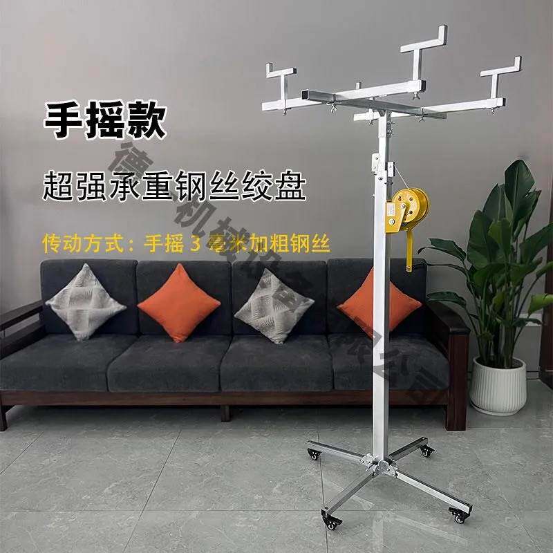 吊柜安装支撑神器风管中央空调内机升降架举天花机热水器辅助工具