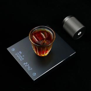 泰摩黑镜BASIC2咖啡电子秤意式 新款 手冲咖啡秤家用咖啡豆称重计时