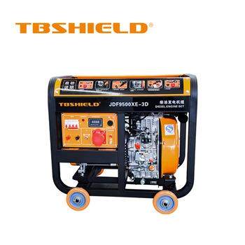 JDF9500XE-3D(7.5W电启动等功率)柴油发电机组开架式风冷