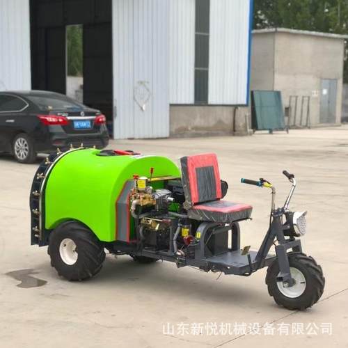 600斤容量三轮乘坐式果园打药机 果树打药机 座驾式果树喷药机