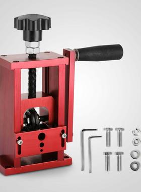 HXSD-025迷你小型剥线机单刀铜线剥皮机红色铝合金手动剥线机