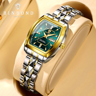 正品女士手表全自动机械新款高档潮流轻奢品牌手表女款防水腕表女