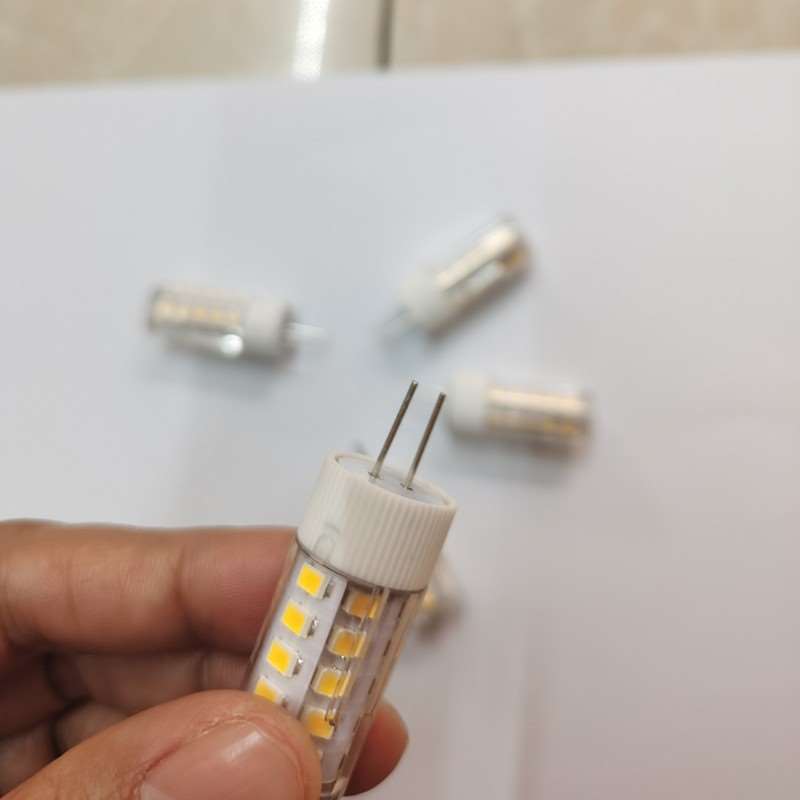 g4led灯珠220v插脚5瓦白光 暖光 中性光 暖黄暖白 玉米小灯泡宽压