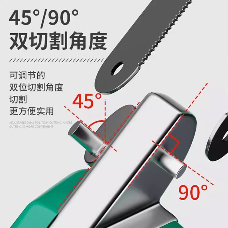 钢锯手锯弓手工锯条锯铁神器金属切割刚锯架锯子家用小型手持工具