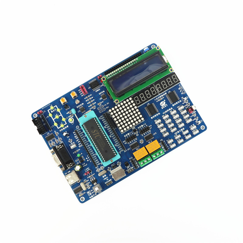 STC12C5A60S2单片机开发板1T核心TFT彩屏51学习实验板送教程源码