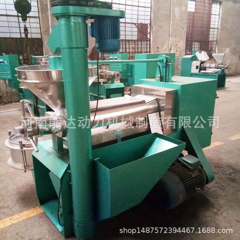 自动上料大豆螺旋冷榨机 高出油率花生菜籽多功能榨油机