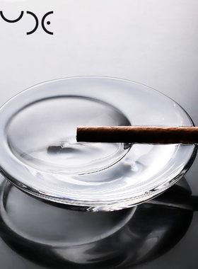 土耳其Nud手工水晶玻璃烟灰缸创意大号样品房装饰烟灰缸