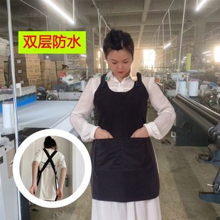 以顺纺织厂防水围裙挡工上班间防油沾毛喷水织布层