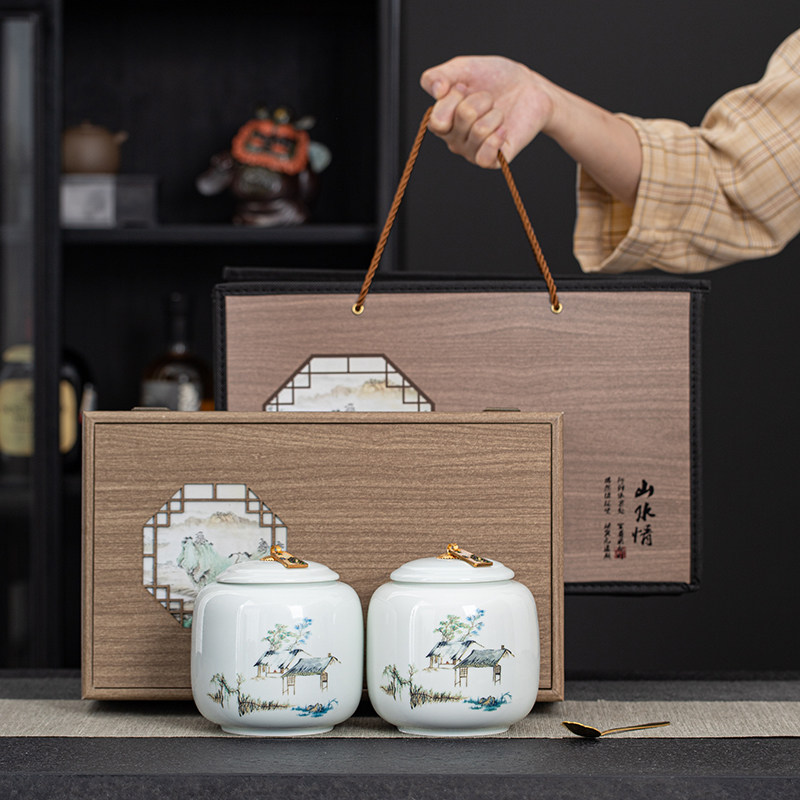 茶叶包空礼盒通用红茶绿茶普洱白茶滇红包盒罐