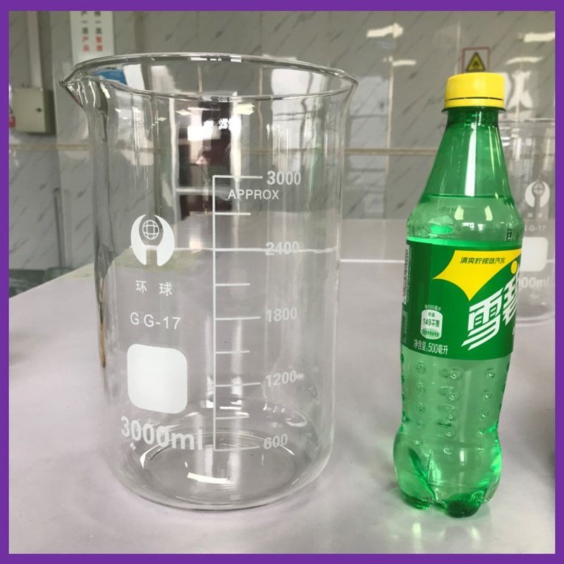 玻璃大烧杯刻度杯耐高温量杯带刻度1000/0/000/0实验室