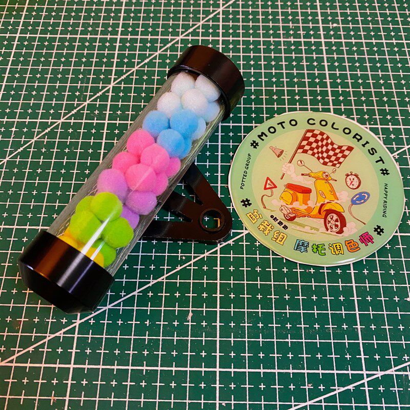 摩踏板金属彩色通用装饰税管 税牌 安装风挡后避螺丝位等