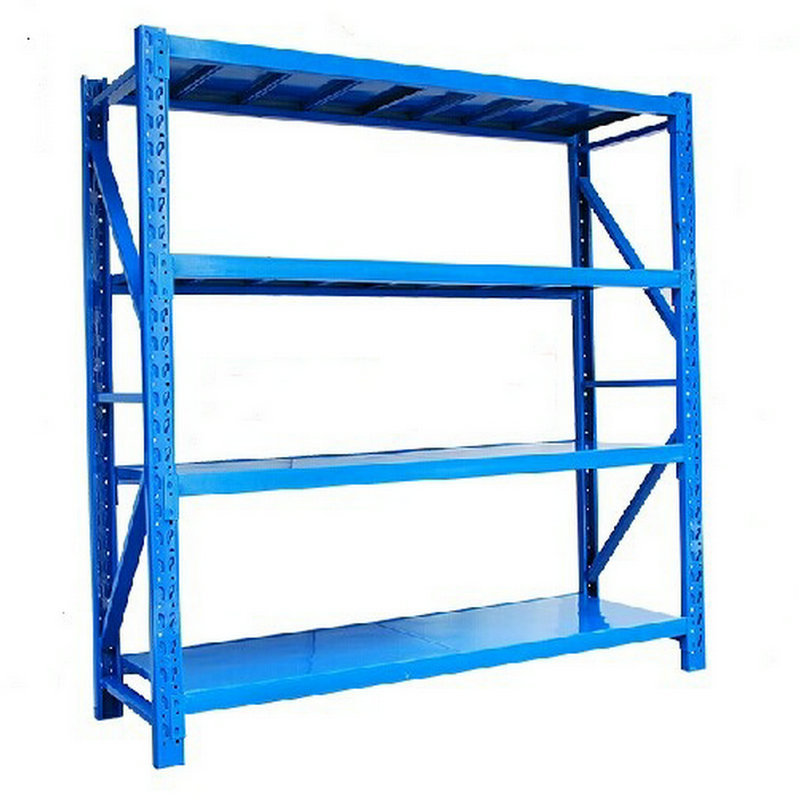 厂商直销中型仓储货架商超用轻型货架库房展示架置物架金属储物架