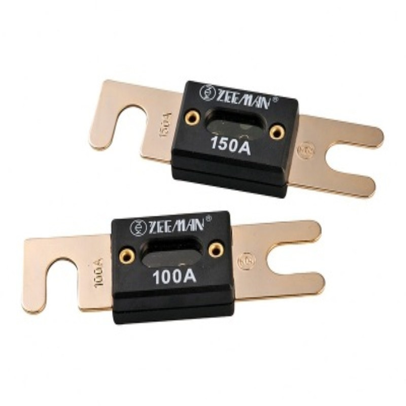 大型叉栓式汽车保险丝 汽车叉栓式熔断器 ANL黑色 80A32V