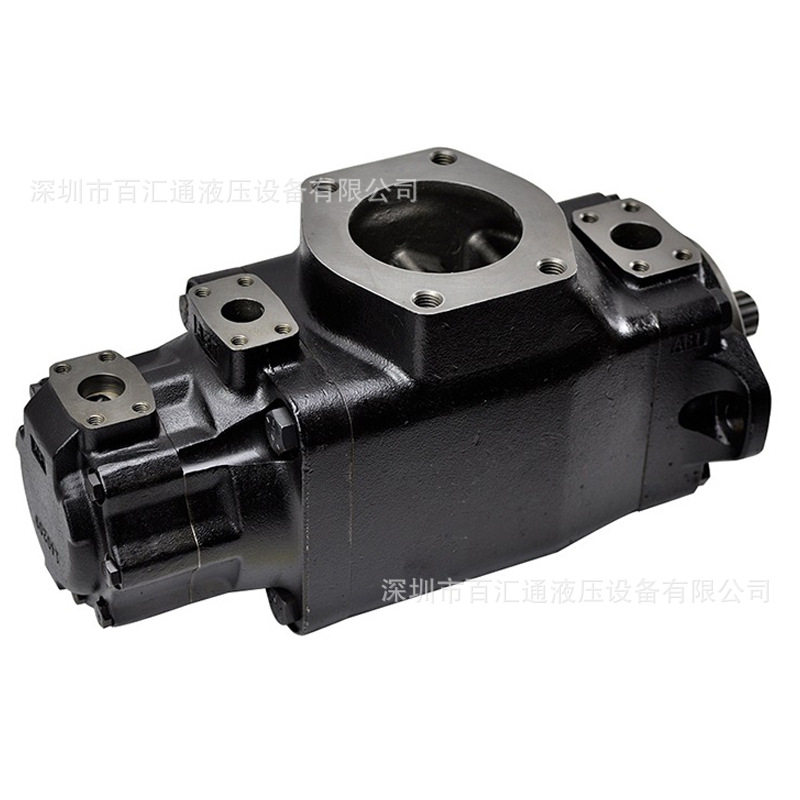 双联叶片泵 T6ED-066-045-3R02 DENSION 丹尼逊油泵塑胶机定量泵