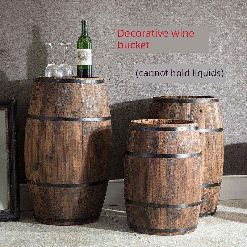 防腐木装饰酒桶橡木酒吧会展酒窖婚庆摄影道具实木红酒啤酒桶摆件