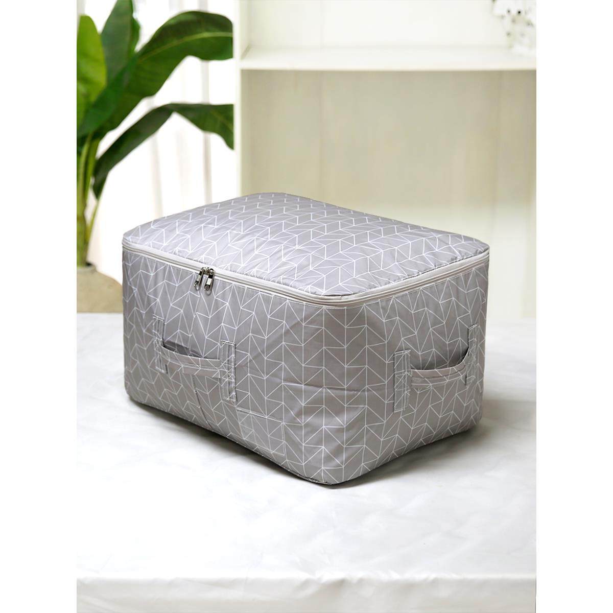 环保防潮印花牛津布超大号棉被衣物收纳整理包家庭用具被子防尘袋