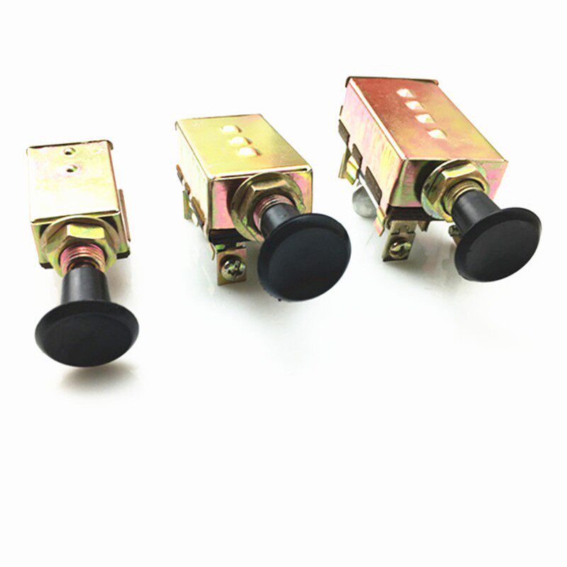 汽车农用车通用型改装单档推拉式档灯JK106JK107JK108开关配件