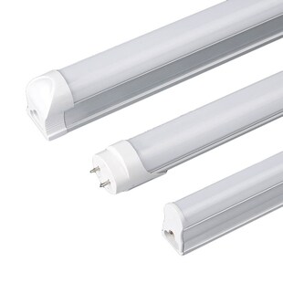 LED日光灯管T5T8全套一体化220v家用工程0.6m0.9m1.2米白光暖光