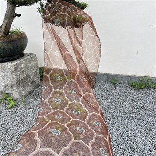 花月宴汉服披帛大方量舞蹈飘带多色女汉服配饰仙气百搭唐风团花