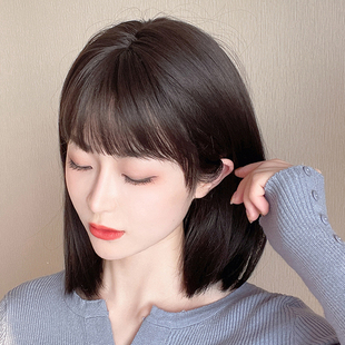 假发女长发中长可扎逼真自然全头套真发全真人发透气薄款 锁骨发夏