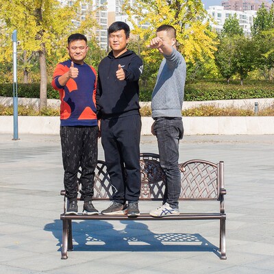 户外公园椅长椅室外庭院休闲长条椅露天小区花园外摆园林景区座椅
