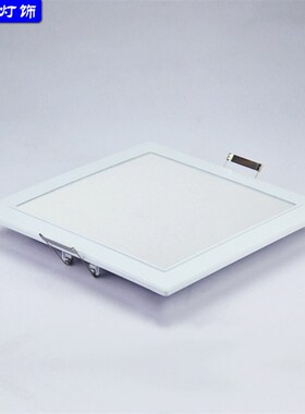 方形LED厨卫灯嵌入式厨房灯阳台吸顶灯浴室灯具吊顶开孔22x22暗装