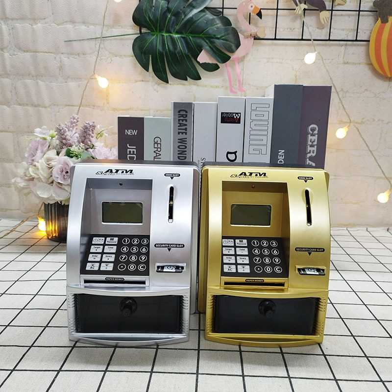 英文atm自动存取款机储蓄罐 其它元器件