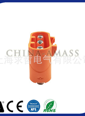 Ama新品直流插头LCC40PB-M公座直插平替泰科安德森MOLEX进口连接