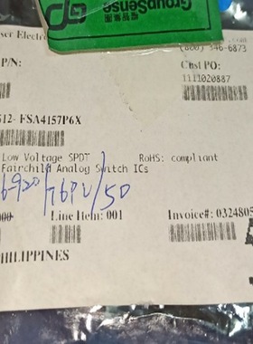 优势供应 FSA4157P6X 封装SC70-6 丝印A57P 模拟开关接口IC 现货