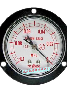 DU-G1/4-60X-0.1MPa东洋计器压力表TOAKO压力计