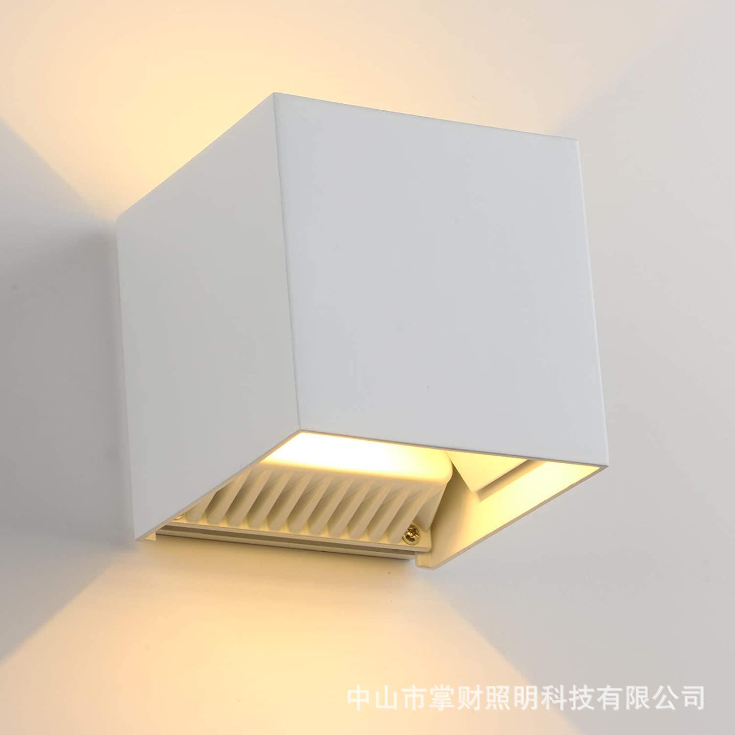 LED壁灯简约墙面防水造型床头商铺门口户外墙门头卧室上下照灯