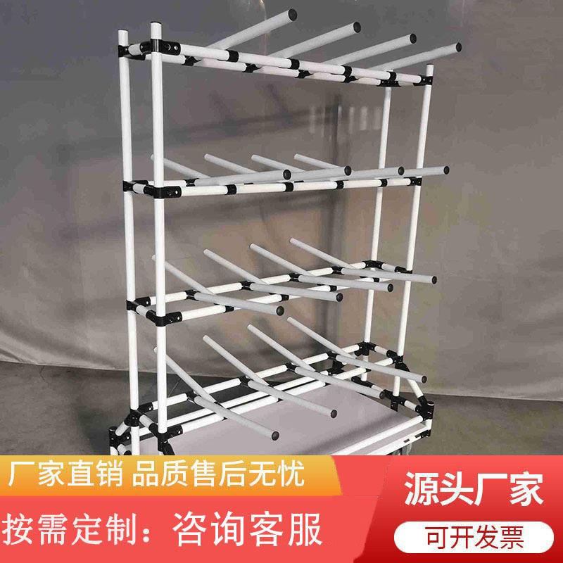 厂家直供车间线束架子悬臂式带轮周转架可拆装精益管货架