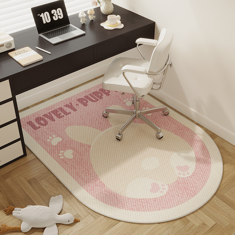 儿童房地垫卧室书房书桌椅子学习椅客厅J电脑转椅防滑垫阅读区地