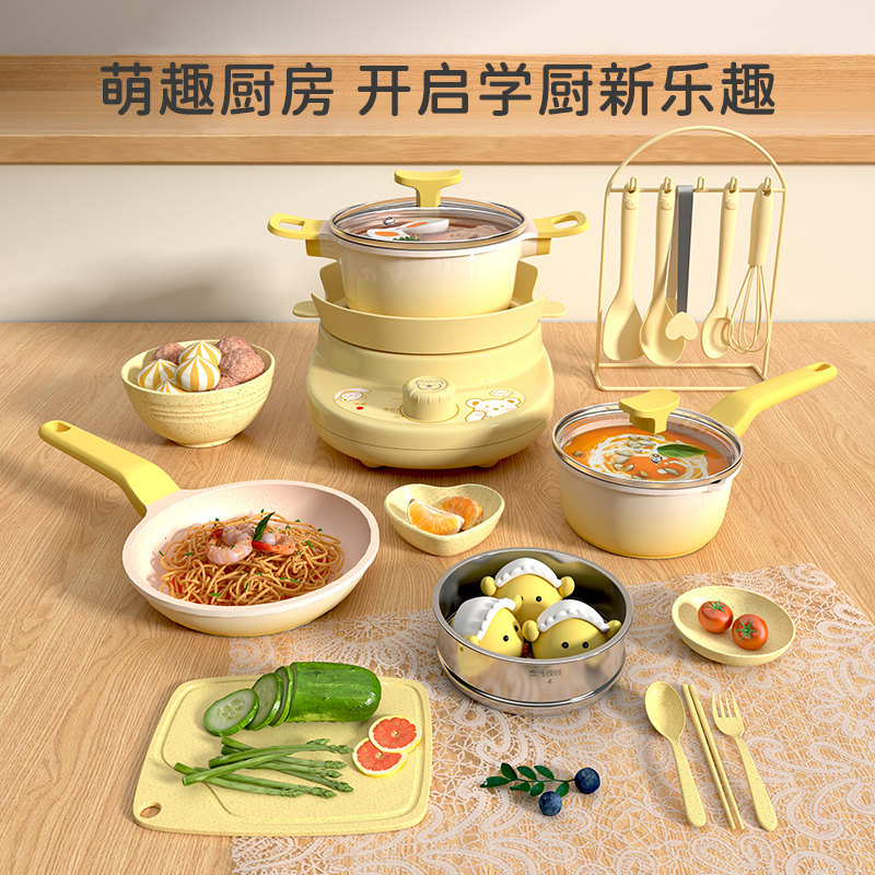 儿童可做饭迷你小厨房真煮全套小厨玩具真实版套装U女孩子生日礼