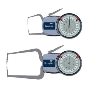 测量范围0 外径卡规D450S 50mm 指针式 德国kroeplin古沃匹林D450