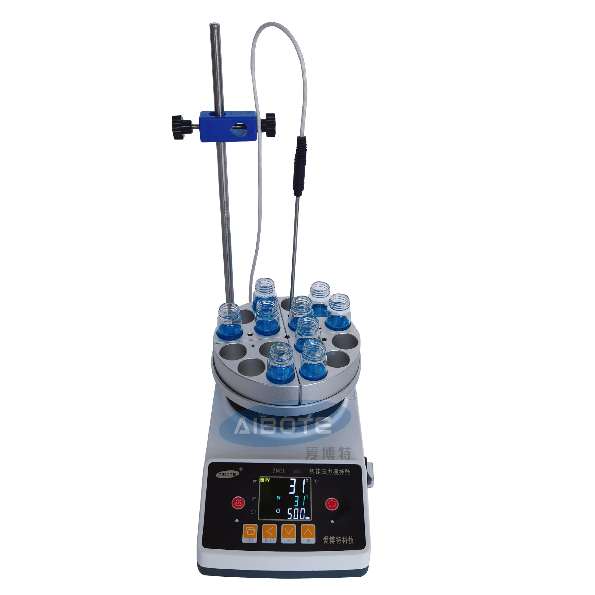 ZNCL-MK型微型离心管干浴器 爱博特牌恒温数显磁力搅拌加热板