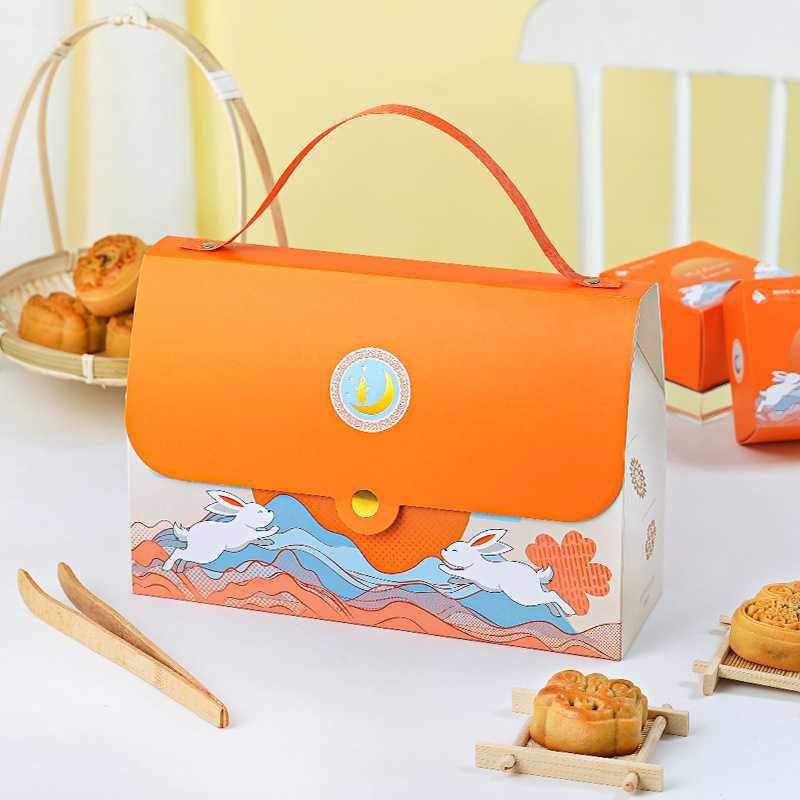 月饼包装盒新款2025手提礼盒6粒装高档蛋黄酥曲奇饼干空盒子送礼,包装,中秋礼品包装,淘宝优惠券,粉丝福利购,淘宝优惠卷