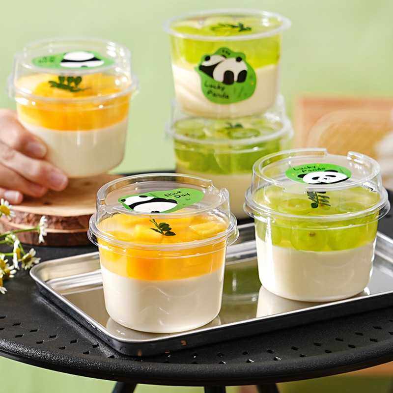 双皮奶专用布丁杯椰奶冻酸奶碗一次性塑料透明水果冻甜品打包盒子,厨房/烹饪用具,甜品打包盒/杯,淘宝优惠券,粉丝福利购,淘宝优惠卷