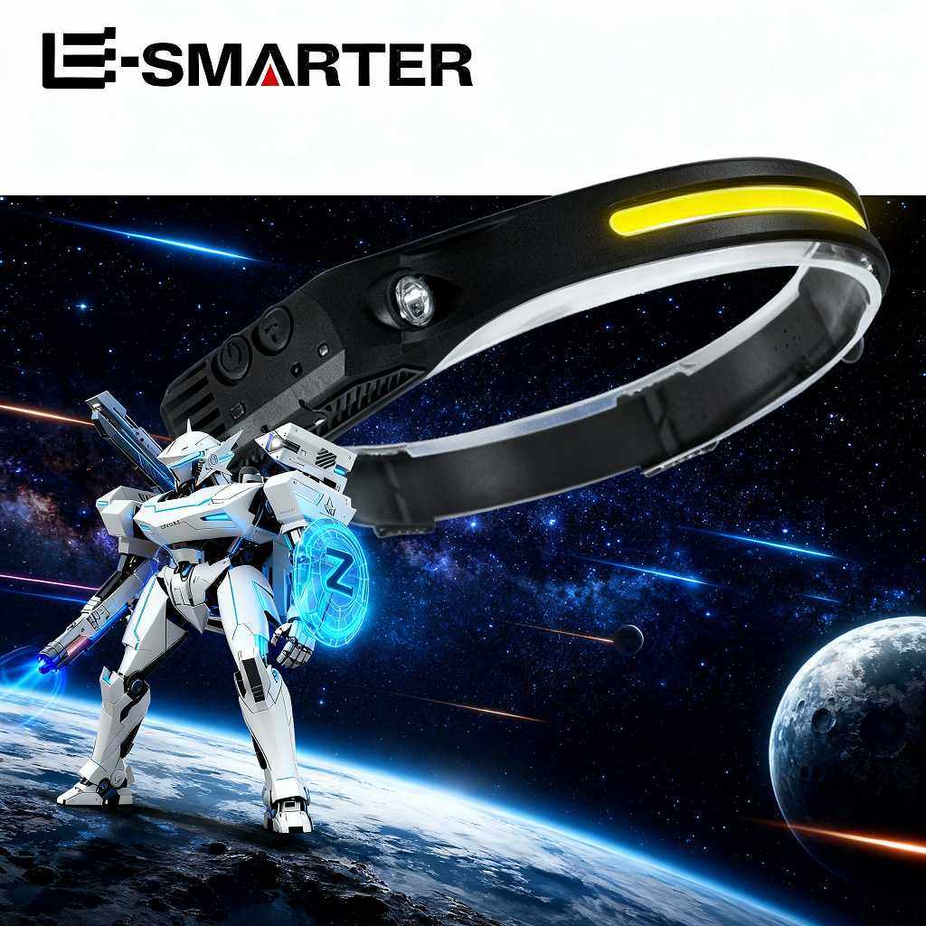 2025便携式LED头戴照明灯强光充电户外登山钓鱼作业挥手感应灯,居家日用,照明电筒,淘宝优惠券,粉丝福利购,淘宝优惠卷