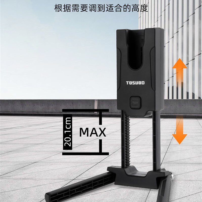 塔斯队长自行车停车m架便携式折叠脚撑山地公路车停车神器骑行装