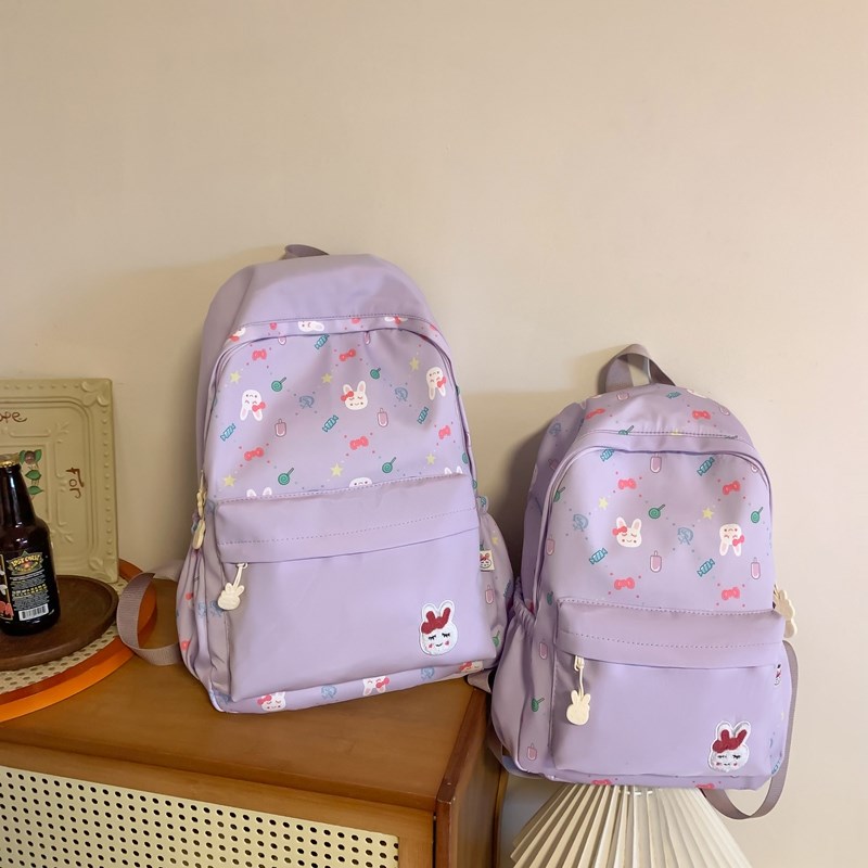 儿童背包女孩外出旅游女童轻便研学双肩包潮小学生书包1W-3-6年级