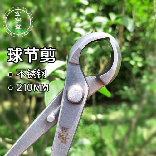 麦斯旺叶芽剪不锈钢球节剪叉枝A剪断线钳破杆钳拉丝钳盆景工具