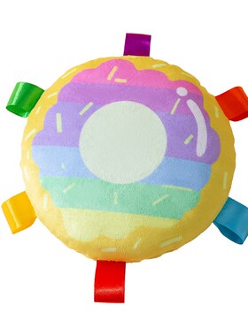 狗狗玩具毛绒发声飞盘自嗨解x闷神器宠物幼犬小狗磨牙耐咬柯基比